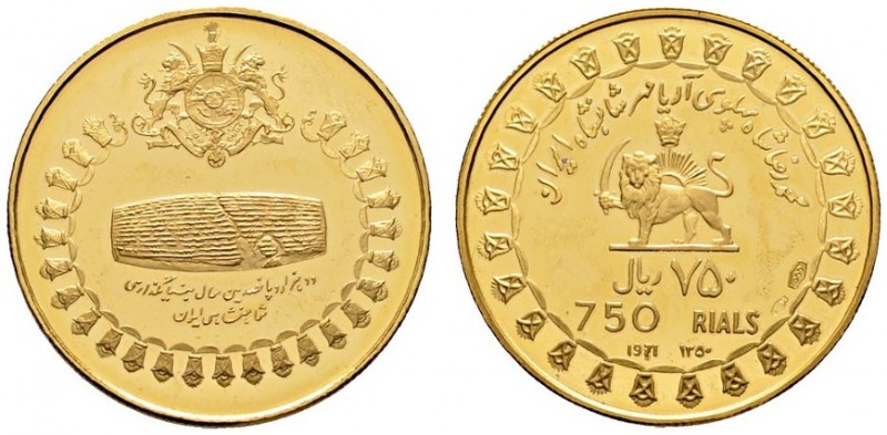 Ausländische Münzen und Medaillen 
 Iran-Pahlavi-Dynastie 
 Mohammad Reza Pahl...