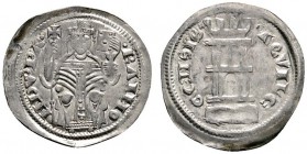 Ausländische Münzen und Medaillen 
 Italien-Aquileia, Patriarchat 
 Raimondo della Torre 1273-1298 
 Denaro con torre o.J. (um 1274). .RAIMONDV.PA....