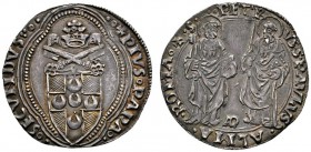 Ausländische Münzen und Medaillen 
 Italien-Kirchenstaat (Vatikan) 
 Pius II. (Enea Silvio Piccolomini) 1458-1464 
 Grosso o.J. -Rom-. Tiara und ge...