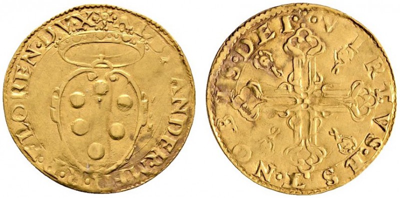Ausländische Münzen und Medaillen 
 Italien-Toskana/Florenz 
 Alessandro de Me...