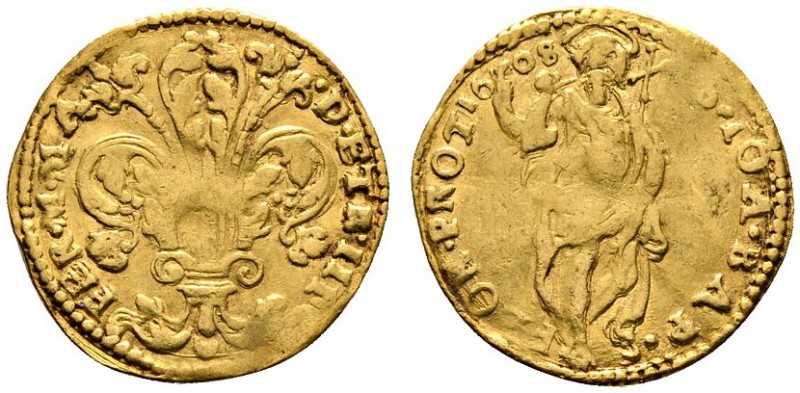 Ausländische Münzen und Medaillen 
 Italien-Toskana/Florenz 
 Ferdinand I. de ...