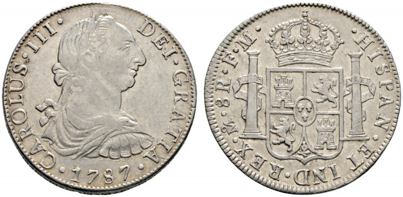 Ausländische Münzen und Medaillen 
 Mexico 
 unter spanischer Herrschaft 
 8 ...