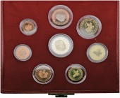 Ausländische Münzen und Medaillen 
 Monaco 
 Rainier III. 1949-2005 
 Kursmünzensatz 2001. Von 1 Cent bis 2 Euro.
 in der Originalverpackung mit Z...
