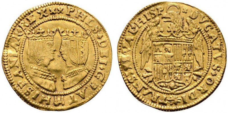 Ausländische Münzen und Medaillen 
 Niederlande-Overijssel 
 Philipp II. von S...