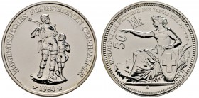 Ausländische Münzen und Medaillen 
 Schweiz-Eidgenossenschaft 
 Schützentaler (zu 50 Franken) 1984. Eidgenössisches Feldschießen zu Oberhasli. HMZ 2...