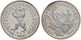 Ausländische Münzen und Medaillen 
 Schweiz-Eidgenossenschaft 
 Schützentaler (zu 50 Franken) 1986. Eidgenössisches Feldschießen zu Appenzell. HMZ 2...