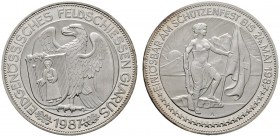 Ausländische Münzen und Medaillen 
 Schweiz-Eidgenossenschaft 
 Schützentaler (zu 50 Franken) 1987. Eidgenössisches Feldschießen zu Glarus. HMZ 2-13...