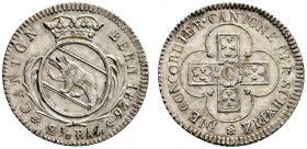 Ausländische Münzen und Medaillen 
 Schweiz-Bern 
 2 1/2 Batzen 1826. Variante mit BAZ. DT 38a, HMZ 2-235a.
 Stempelglanz