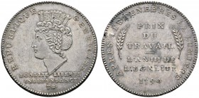 Ausländische Münzen und Medaillen 
 Schweiz-Genf 
 Genevoise zu 10 Decimes 1794. DT 1029, HMZ 2-339g, Demole 612, Dav. 1768.
 feine Tönung, winzige...