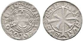 Ausländische Münzen und Medaillen 
 Schweiz-Solothurn 
 Kreuzer, Typ Etschkreuzer o.J. (15. Jh.) Wappen im verzierten Dreipaß / Doppelkreuz. HMZ 2-8...