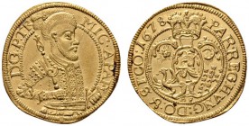 Ausländische Münzen und Medaillen 
 Ungarn-Siebenbürgen 
 Michael I. Apafi 1661-1690 
 Dukat 1678 -Fogaras-. Brustbild im Harnisch mit Kopfbedeckun...