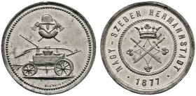 Ausländische Münzen und Medaillen 
 Ungarn-Siebenbürgen 
 Michael I. Apafi 1661-1690 
 Zinnmedaille 1877 von W. Mayer, auf die Feuerwehr zu HERMANN...