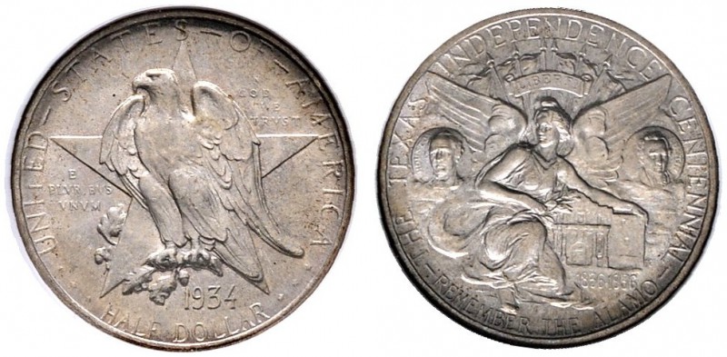 Ausländische Münzen und Medaillen 
 USA 
 Gedenk-1/2 Dollar 1935 -San Francisc...