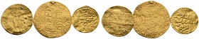 Lots ausländischer Münzen und Medaillen 
 3 Stücke: GOLDMÜNZEN. ITALIEN-MODENA , Cesare d'Este (1598-1628), Ongaro o.J. (Fr. 763, 3,32 g); ITALIEN-SI...