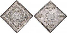 Römisch-Deutsches Reich 
 Haus Habsburg 
 Josef I. 1705-1711 
 Silberne Medaillenklippe 1706 von G.F. Nürnberger, auf die Erfolge der Alliierten in...
