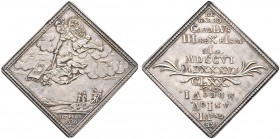 Römisch-Deutsches Reich 
 Haus Habsburg 
 Josef I. 1705-1711 
 Silberne Medaillenklippe 1706 von G.F. Nürnberger, auf die Niederwerfung Philipps vo...