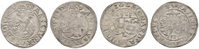 Römisch-Deutsches Reich 
 Salzburg, Erzbistum 
 Leonhard von Keutschach 1495-1519 
 Lot (2 Stücke): Batzen 1513. Dazu: Matthäus von Wellenburg, Bat...