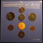 Royal Mint Year Set 1983 Martini Set (8 coins) One Pound to Half New Penny, includes the error Two Pence with 'NEW PENCE' legend Lustrous UNC the Two ...