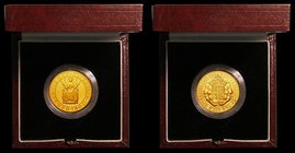 Sovereign 1989 500th Anniversary of the first Gold Sovereign Proof FDC in the box of issue with certificate
