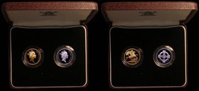 Sovereign 1996 Proof S.SC2 FDC, and One Pound 1996 Silver Proof S.J11 FDC both in the Royal Mint 2-coin box only 250 sets issued in this format