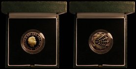 Two Pounds 2001 Marconi - Wireless Bridges the Atlantic 100th Anniversary Gold Proof S.K11 FDC in the box of issue with certificate