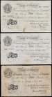 Bank of England 5 Pounds London branch White notes (3) in mid grades Fine - VF comprising a Scarcer Sir Ernest Harvey CBE 5 Pounds B209a dated 3rd Feb...