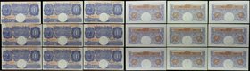 One Pounds Peppiatt World War II Emergency B249 Blue/Pink Second period issues 1940 (9) a consecutively numbered set serial numbers R31E 579421 - R31E...