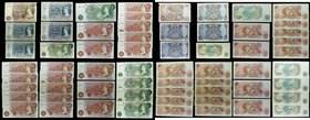 Hollom & Fforde QE2 portrait issues 1960's (31) in various grades Fine - VF to UNC comprising Hollom (11) including 10 Shillings (5) including B294 pr...