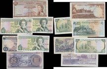 Guernsey & Jersey (6) a various collection in mixed grades average VF or better comprising Jersey QE2 issues (5) including 10 Shillings Annigoni portr...