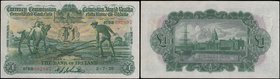 Ireland (Republic) Currency Commission Consolidated Banknote 1 Pound The Bank of Ireland Second Issue Pick 8b (PMI CBI7, BY E002) last recorded date f...