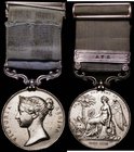 Army of India Medal 1799-1826, one bar Ava to M Barley 44th Ft. Officially impressed naming, Light contact marks GVF. Sold with copied service records...
