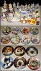 Ornamental and decorative China and Earthenware items, includes Royal Doulton Disney 101 Dalmatians figurines, Carltonware, Hamilton Collection 'Count...