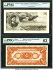 China Ta Ching Government Bank 1 Dollar ND Pick A79cts2 Back Color Trial Specimen PMG Choice Uncirculated 63; and Prince Chun Vignette in PMG Holder. ...