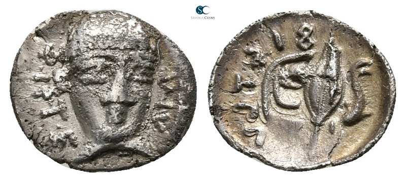 Campania. Phistelia circa 325-275 BC. 
Obol AR

13 mm., 0,57 g.



very f...