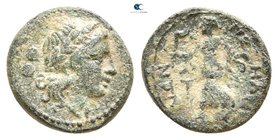 Bruttium. Petelia 215-210 BC. Bronze Æ
