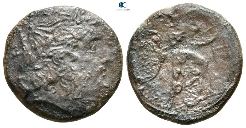 Sicily. Messana. The Mamertini circa 220-200 BC. 
Pentonkion Æ

25 mm., 6,90 ...
