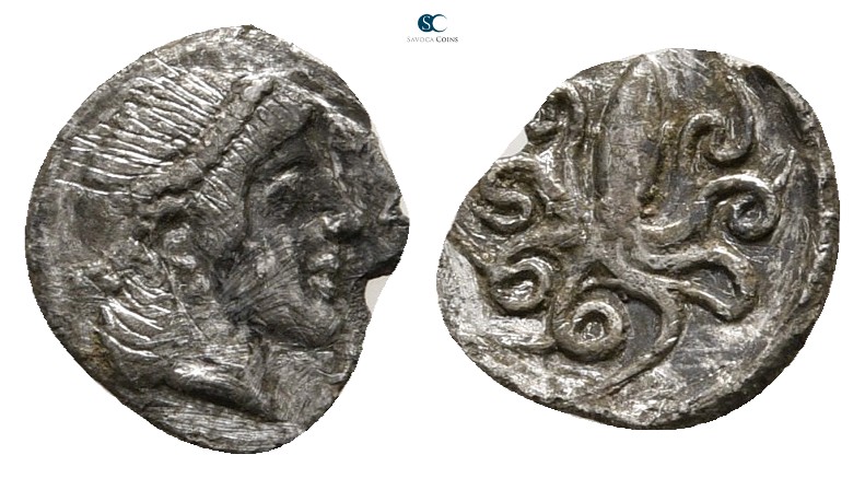 Sicily. Syracuse. Second Democracy 466-405 BC. 
Litra AR

11 mm., 0,45 g.

...