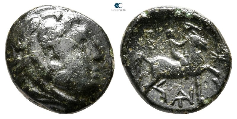 Kings of Macedon. Antigonos II Gonatas 277-239 BC. 
Bronze Æ

18 mm., 4,64 g....