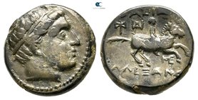 Kings of Macedon. Miletos. Alexander III "the Great" 336-323 BC. struck under Asandros, circa 323-319. Bronze Æ