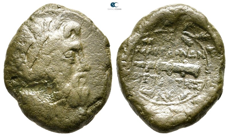 Macedon. Herakleia Lynkestis 167-149 BC. Republican period. Fourth Meris. Under ...