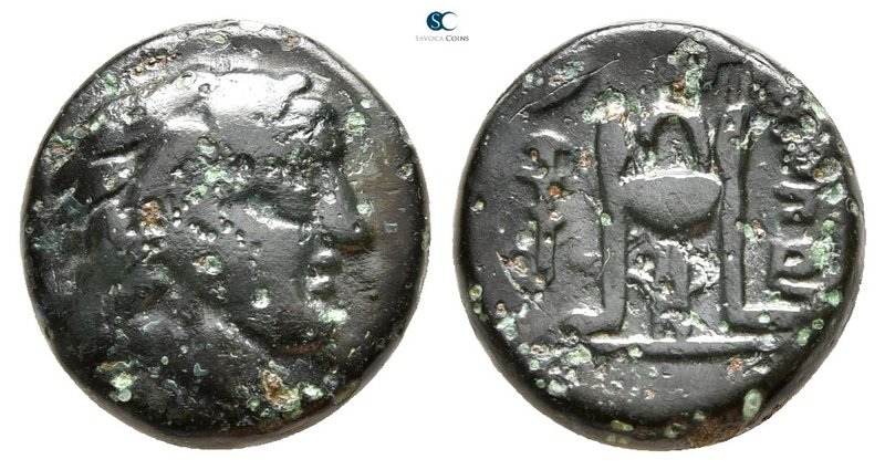 Macedon. Philippi 356-345 BC. 
Bronze Æ

17 mm., 5,96 g.



nearly very f...