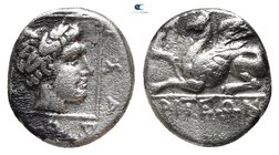 Thrace. Abdera circa 336-311 BC. Tetrobol AR