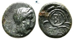 Thrace. Bisanthe circa 300-200 BC. Bronze Æ