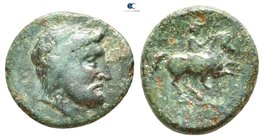Thessaly. Krannon circa 400-344 BC. Dichalkon Æ