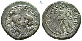 Moesia Inferior. Odessos. Gordian III with Tranquillina AD 238-244. Bronze Æ