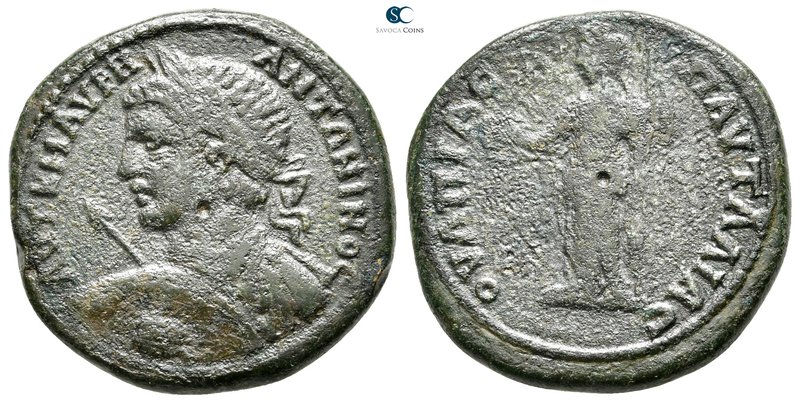 Thrace. Pautalia. Caracalla AD 198-217. 
Bronze Æ

31 mm., 14,95 g.



ne...