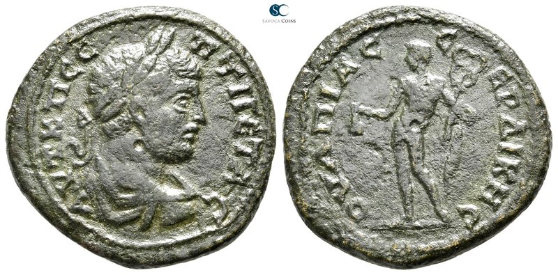 Thrace. Serdica. Geta AD 198-211. 
Bronze Æ

33 mm., 15,09 g.



very fin...