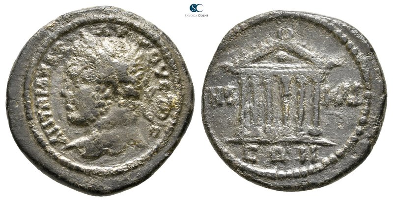 Bithynia. Nikaia. Caracalla AD 198-217. 
Bronze Æ

26 mm., 9,33 g.



ver...