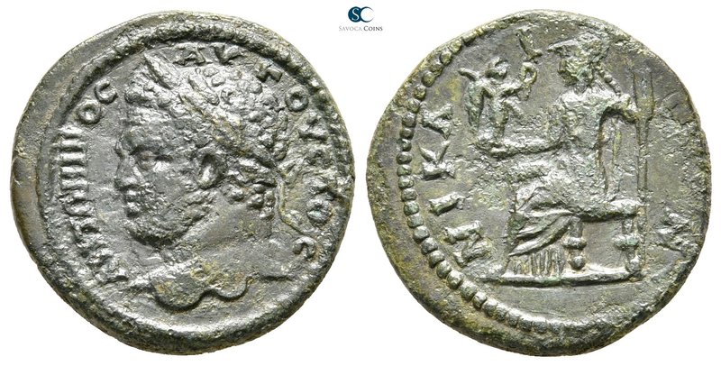 Bithynia. Nikaia. Caracalla AD 198-217. 
Bronze Æ

24 mm., 7,21 g.



ver...