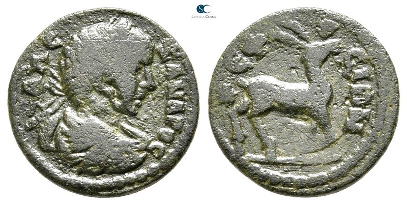 Ionia. Ephesos. Severus Alexander AD 222-235. 
Bronze Æ

17 mm., 2,57 g.

...